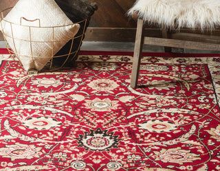 Unique Loom Red Cape Cod Espahan 6' 0 x 9' 0 Area Rug