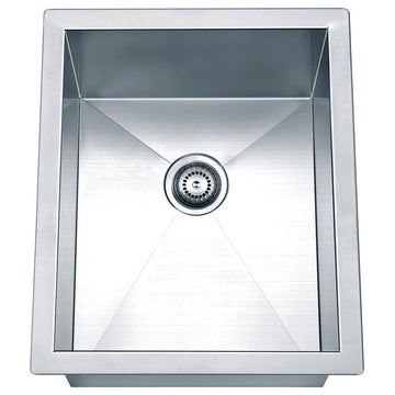 Dawn Undermount Square Single Bowl Bar Sink