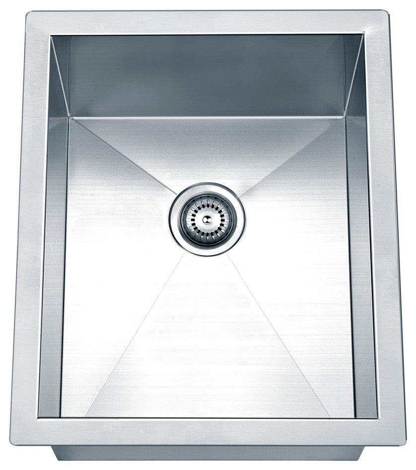 Dawn Undermount Square Single Bowl Bar Sink
