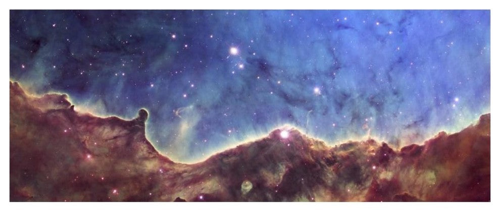 "Hubble Image of NGC 3324" Digital Paper Print by NASA, 62"x26"
