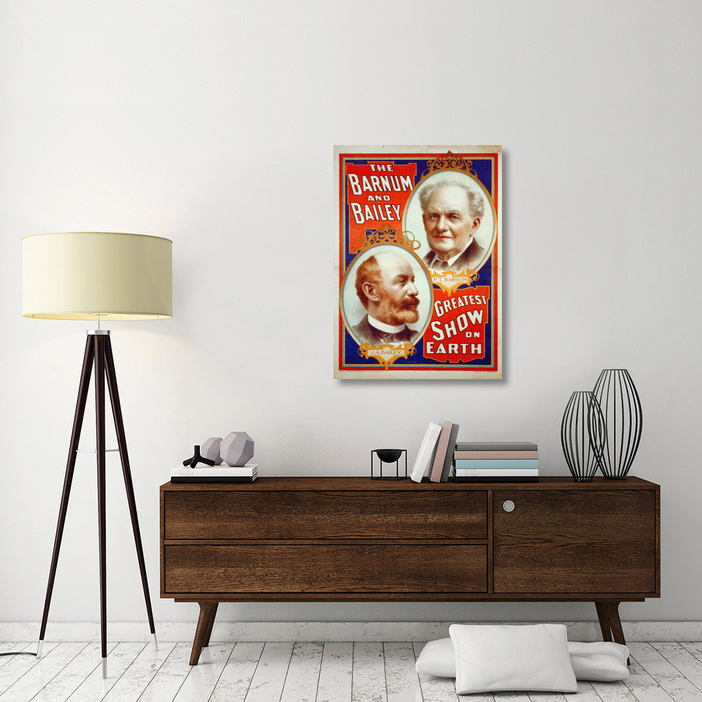 Portraits Of P.T. Barnum And J.A. Bailey, 1897, 29x40