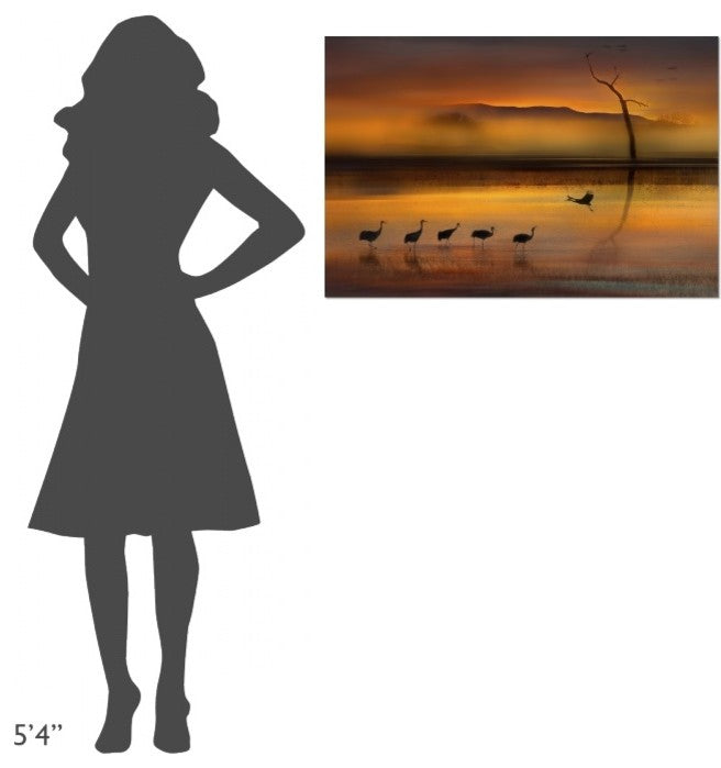 "We Are Here Waiting For You" Stretched Canvas Giclee by Shenshen Dou, 36x24"