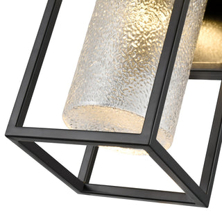 LED Light 5.5 in. Powder Coated Black Outdoor