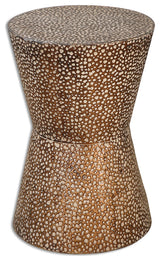 Uttermost Cutler Drum Shaped Accent Table