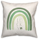 Lucky Rainbow 18x18 Spun Poly Pillow