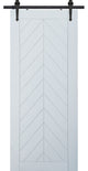 Chevron Barn Door, 48"x96"
