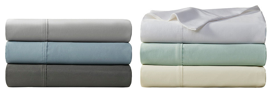 Beautyrest 1000 Thread Count Thermal Management Sheet Set, Blue, Queen