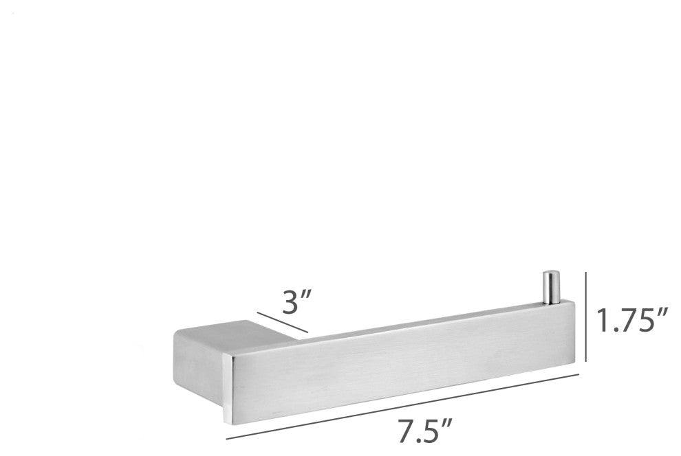 BOANN Sweden Series Stainless Steel Toilet Paper Holder, Brushed Nickel