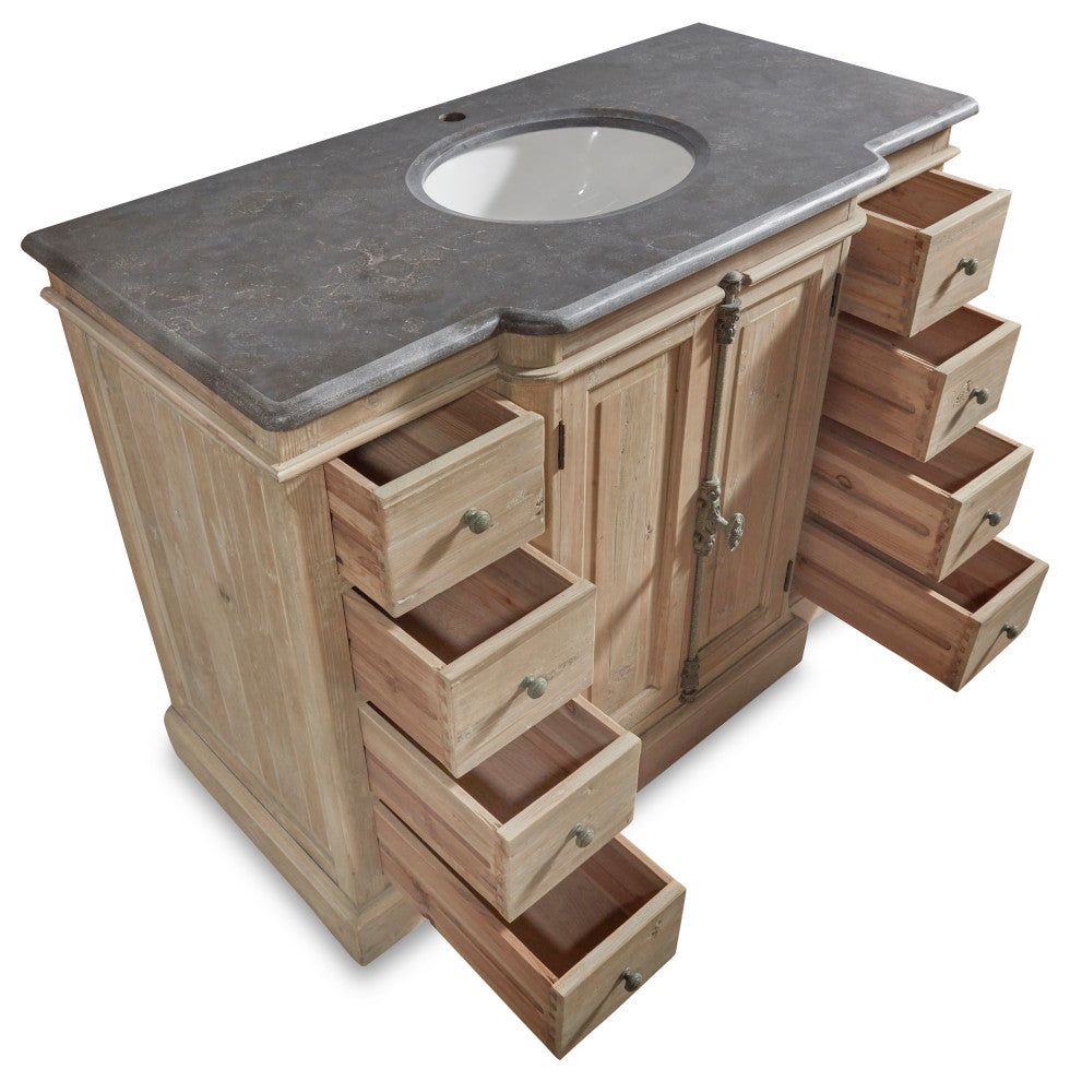 48" Reclaimed Pine Single Bath Vanity