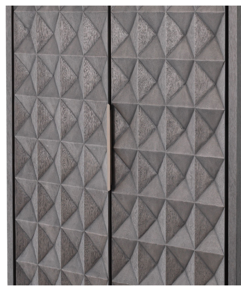 2-Door Meranti Wood Cabinet | Eichholtz Jane