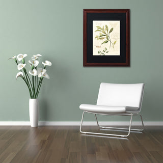 'Aromantique IV' Matted Framed Canvas Art by Lisa Audit