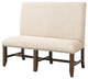 Francis Fabric Back Bench