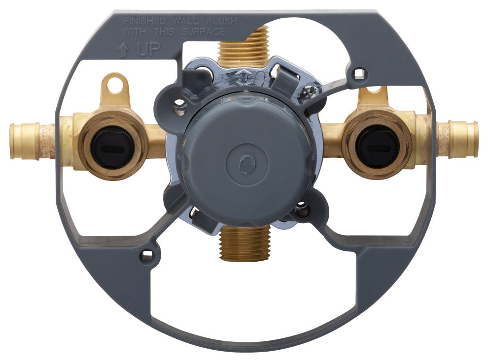 Treysta Tub & Shower Valve- Horizontal Inputs WITH Stops- Cold Expansion Pex