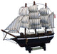 Wooden Flying Cloud Tall Model Clipper Ship, 7"