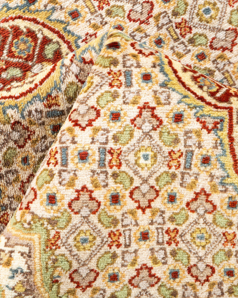 Mogul, One-of-a-Kind Hand-Knotted Area Rug Orange, 8'1"x10'5"