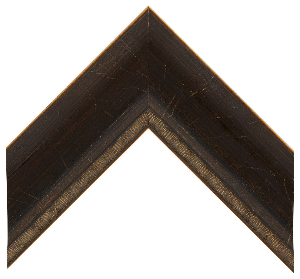 Ventura Framed Wall Mirror, Bronze, 28" X 54"