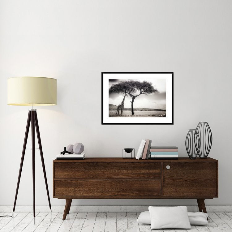 "Under The African Sun" Framed Digital Print by Piet Flour, 38"x28"