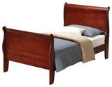 Mankas Bed, Cherry, Twin