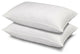 2-Pack Dobby Windowpane Soft Stomach Sleeper Pillows, Queen