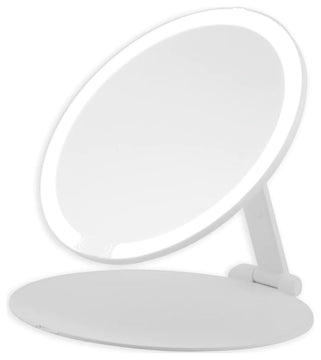 Ayla Slim Tri-Tone LED Makeup Mirror, White