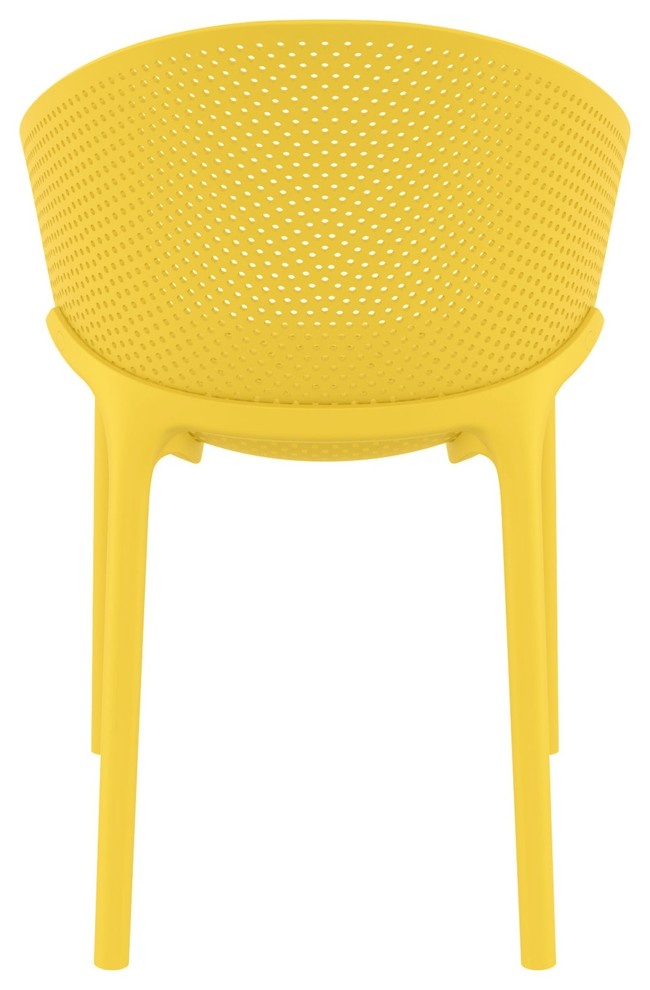 Compamia Sky Outdoor Dining Chair, Set of 2, Yellow