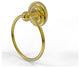 Que New Towel Ring, Polished Brass