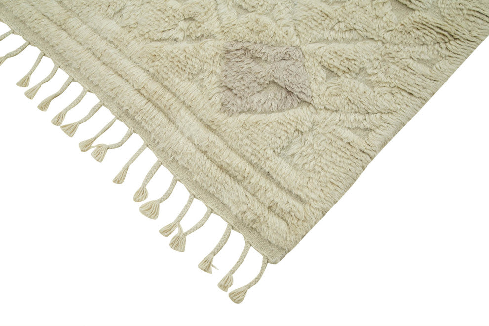 Rug N Carpet - Handmade Decorative 7' 8'' x 9' 9'' Moroccan Area Rug