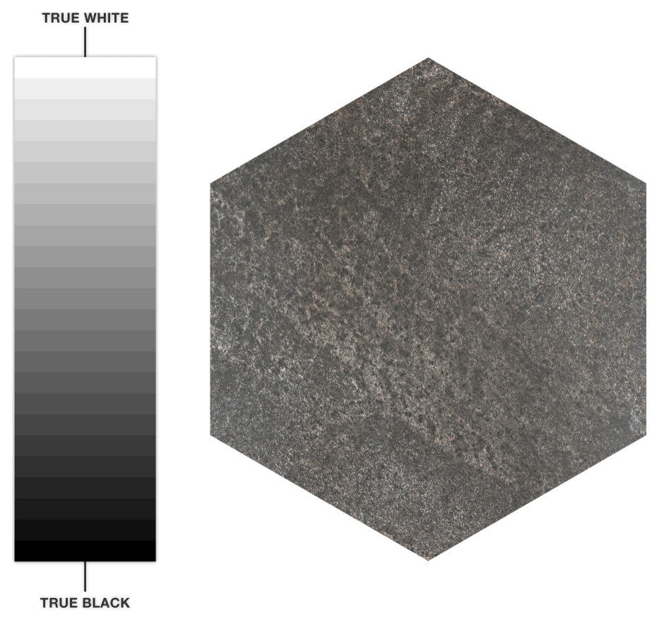 Nagpur Grand Hex Grafito Porcelain Floor and Wall Tile