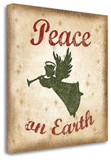 "Peace On Earth" By Jennifer Pugh, Giclee Print on Gallery Wrap Canvas
