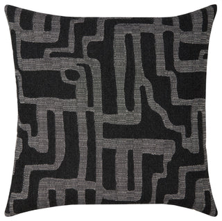 Noble Charcoal Indoor/Outdoor Performance Pillow, 20"x20"