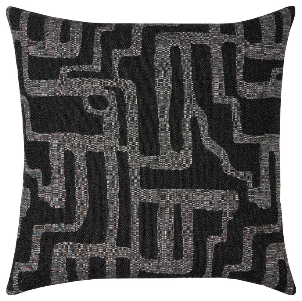 Noble Charcoal Indoor/Outdoor Performance Pillow, 20"x20"