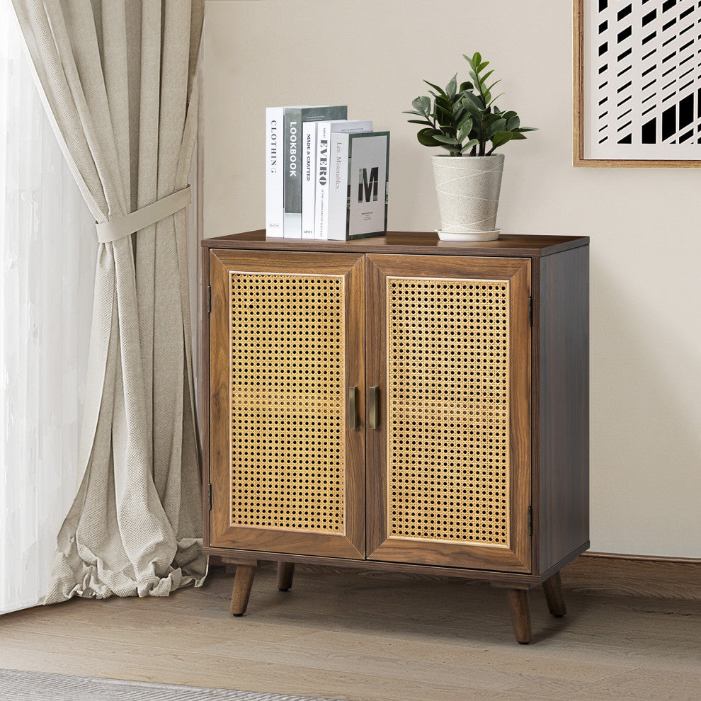 2-Door Accent Cabinet, Espresso