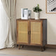 2-Door Accent Cabinet, Espresso