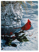Ron Parker 'Winter Holly' Canvas Art, 19"x14"