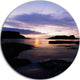White Park Bay, Beach And Shore Photo Large Disc Metal Wall Art, 11"
