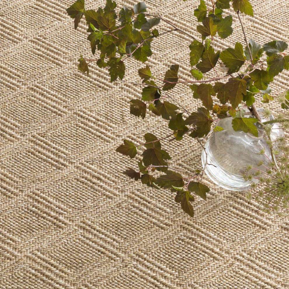 Dash & Albert Diamond Natural Woven Sisal Rug, Natural, 3' x 5'