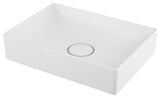 WS Bath Collections Vision 6050 Vision 19-11/16" Rectangular - Matte White