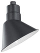 R Series Collection 1 Light 10 in. Satin Black RLM Angle Shade