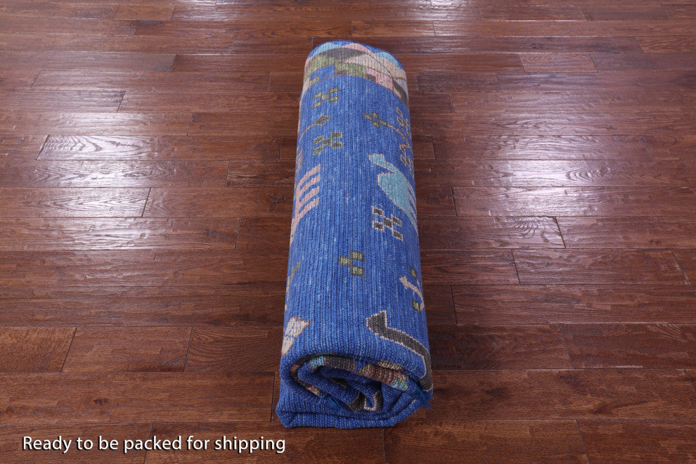 8' 0" X 10' 0" Tribal Persian Gabbeh Handmade Wool Rug - Q13630