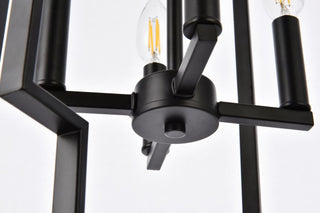 Robin 4-Light Pendant, Black