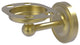 Regal Tumbler and Toothbrush Holder, Satin Brass