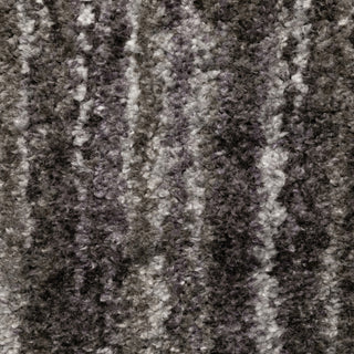 Ashton Distressed Solid Shag Area Rug, 9.10X12.10