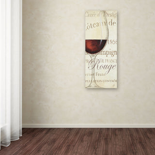 'Les Rouge' Canvas Art by Daphne Brissonnet