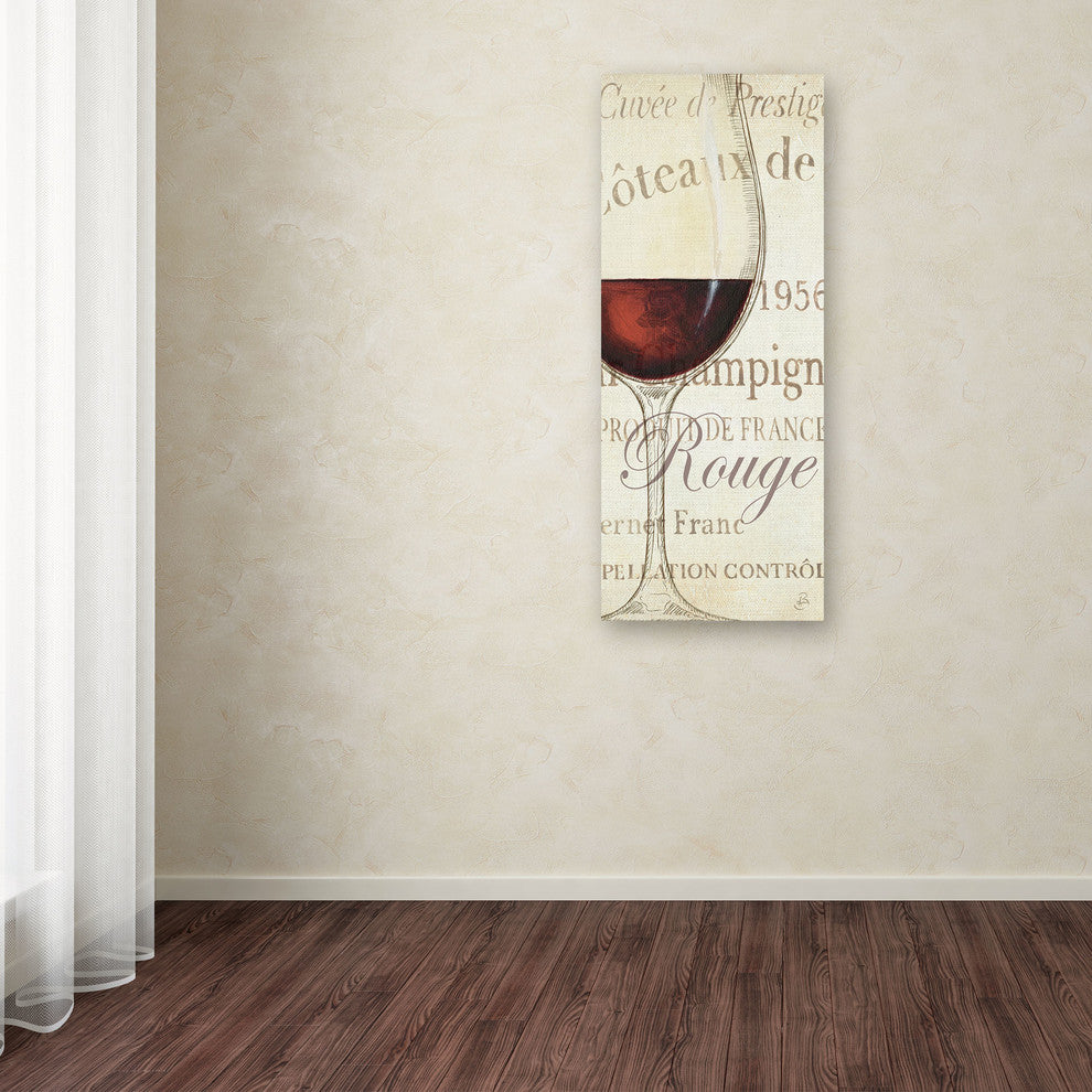 'Les Rouge' Canvas Art by Daphne Brissonnet
