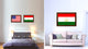 Tajikistan Country Flag Canvas Print, 27"x39"
