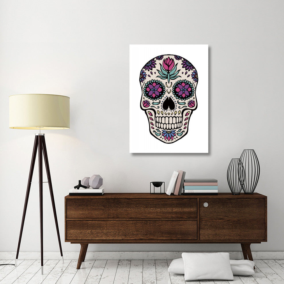 "Sugar Skull IV" Digital Paper Print by Janelle Penner, 33"x46"