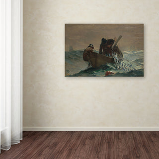 Homer 'The Herring Net' Canvas Art, 32 x 22