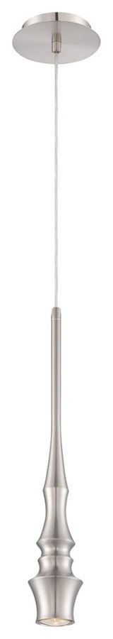 Sano 1 Light Pendant Satin Nickel Finish