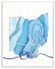 Stupell Industries Ohio Agate Blue US State Design, 13 x 19