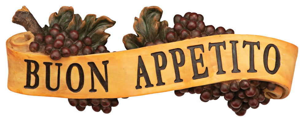 Buon Appetito Plaque